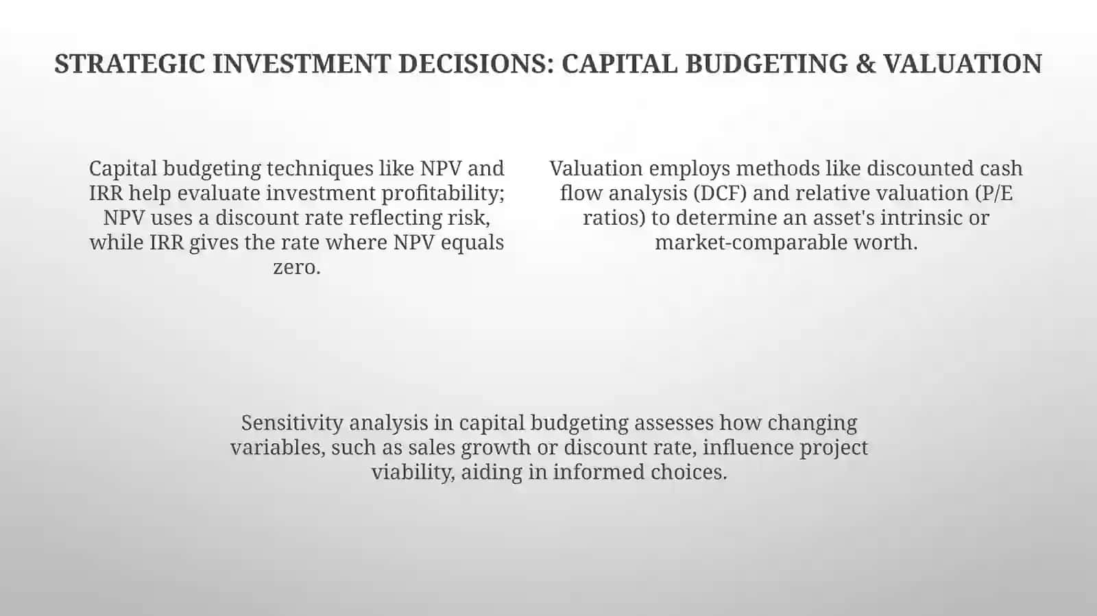 Presentation on Key Concepts of Financial Management 4
