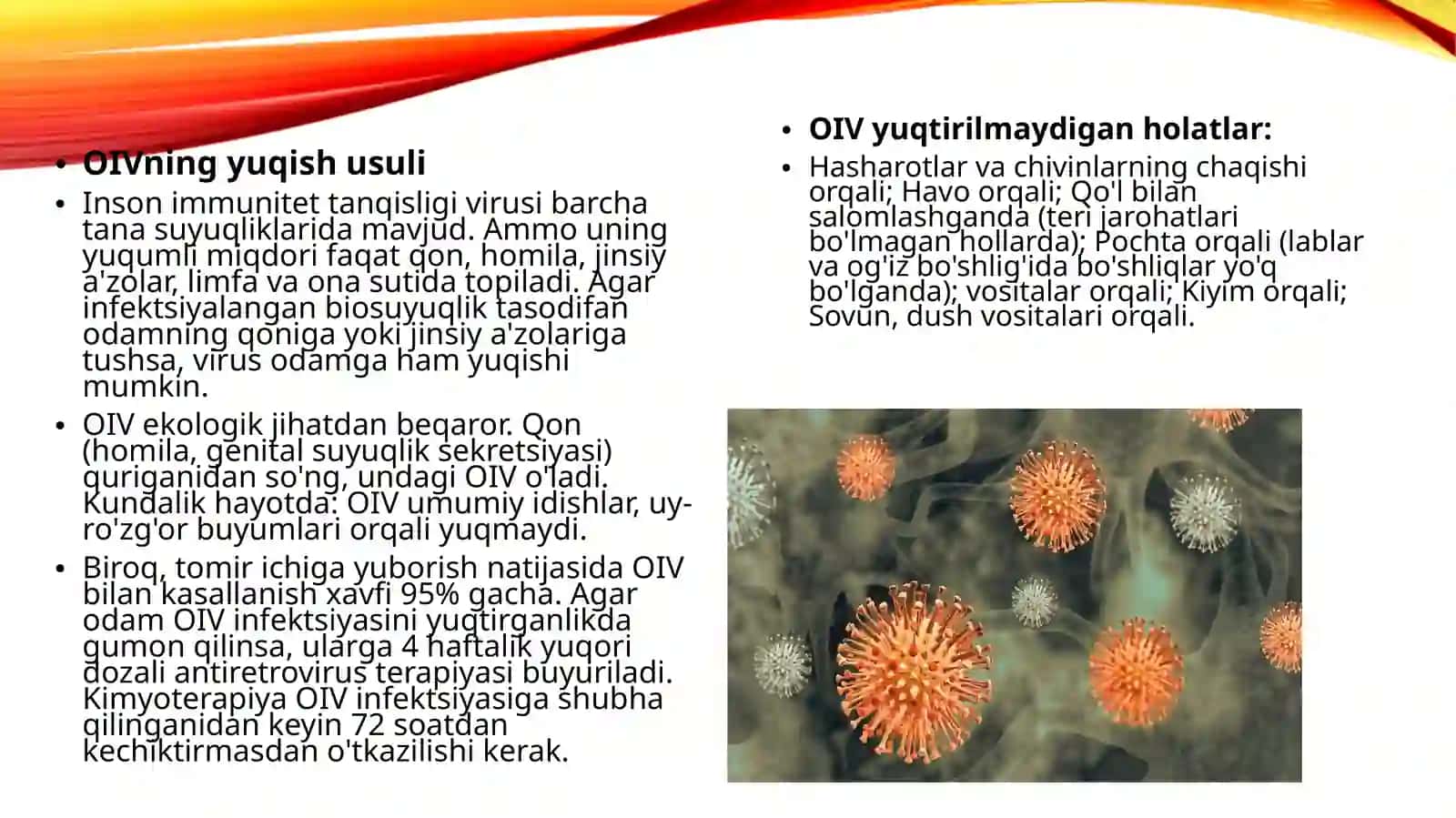 OITs kasalligi ,yuqish yo‘li belgilari va oldini olish 4