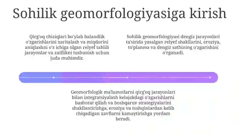 Qirgʻoqlar relefini tahlil qilish 4