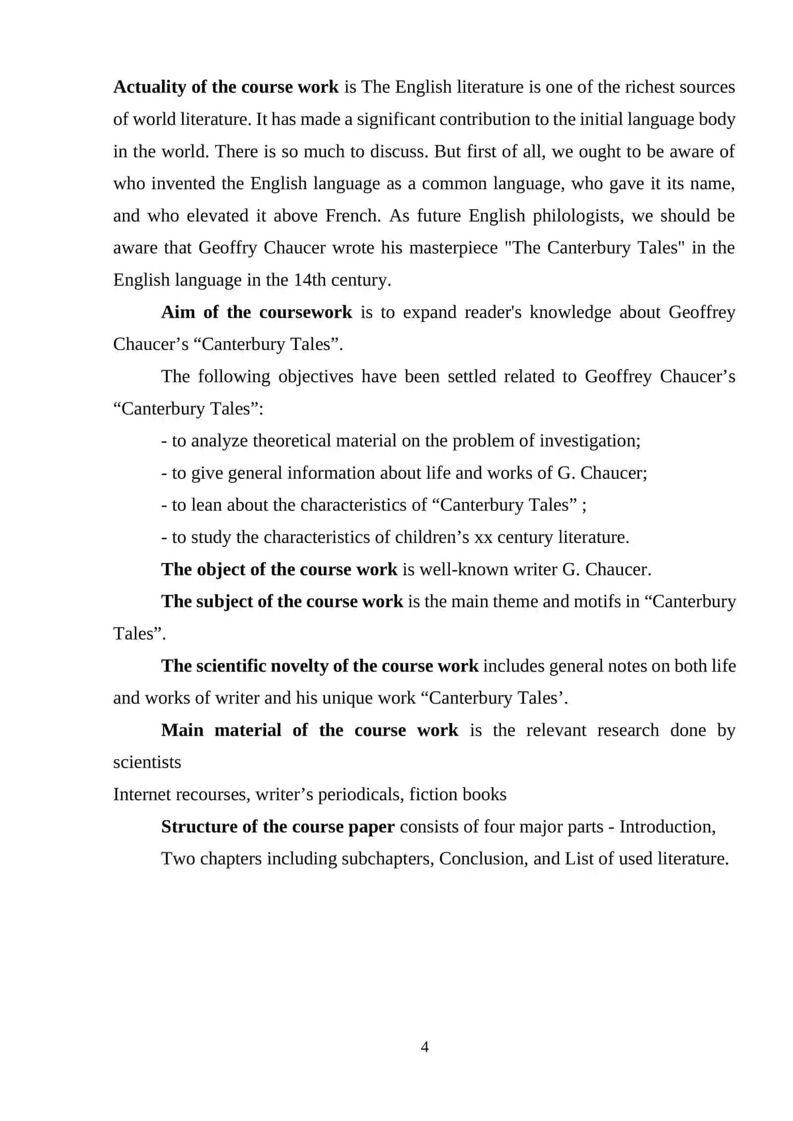 CANTERBURY TALES ANALYSIS 4