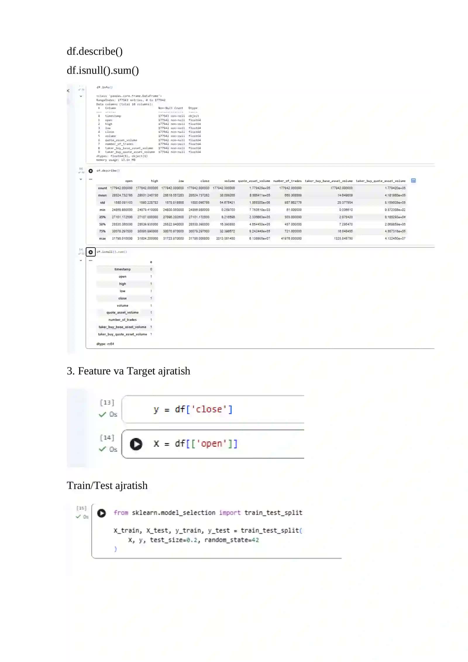 PYTHON BIR O‘ZGARUVCHILI CHIQIZLI REGRESSION MODEL YARATISH (LINEAR REGRESSION) 4