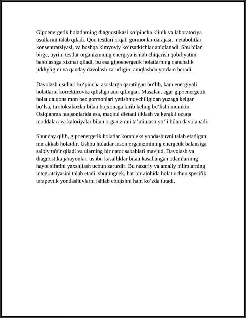 GIPOENERGETIK HOLATLAR 4