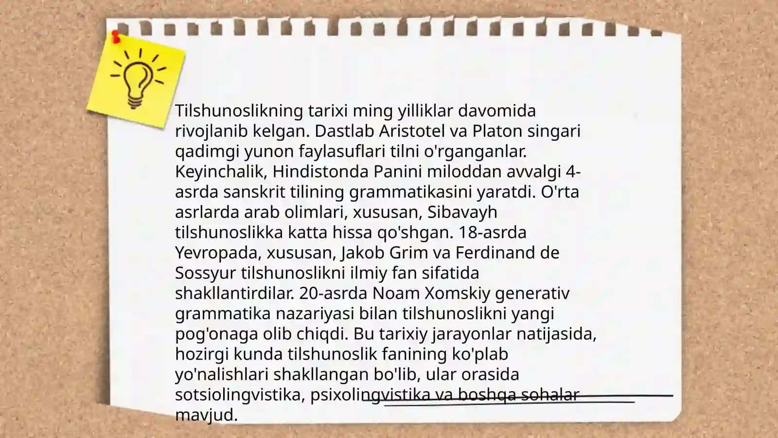 Tilshunoslik fanida lingvistika tushunchasi 4
