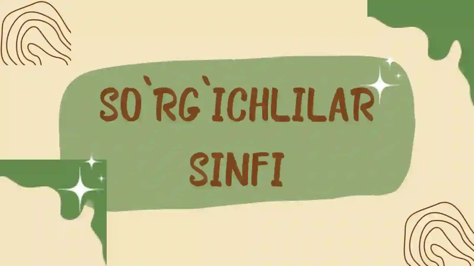 So`rg`ichlilar-odamparazitlari 4