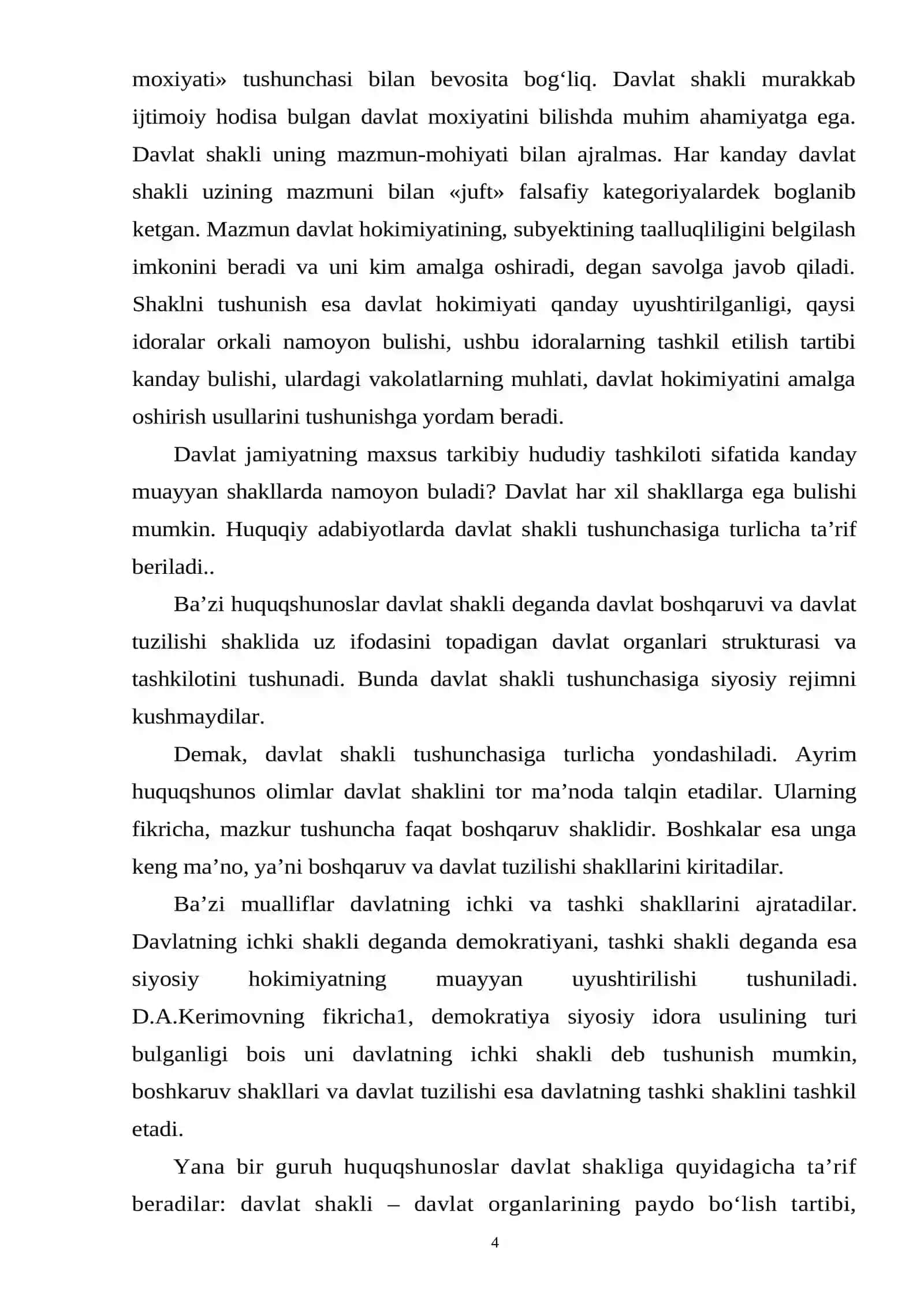 Davlat tuzilish shakli 4