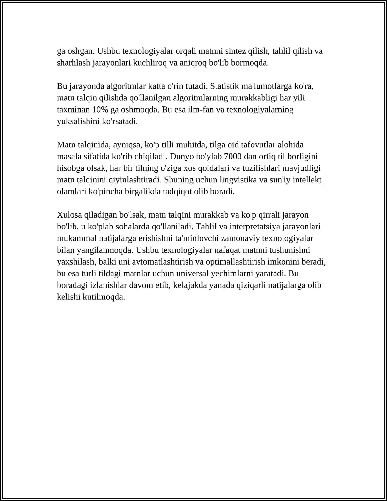 AUTENTIK MATNLAR USTIDA ISHLASH 4