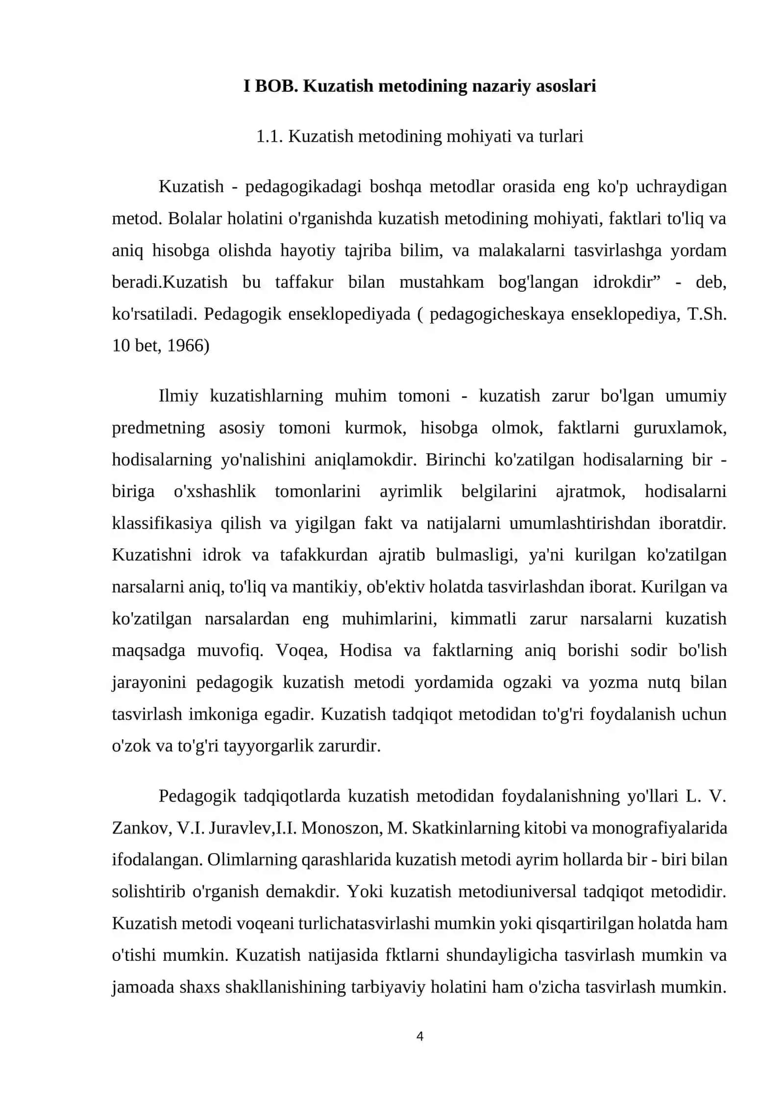 Kuzatish metodining kognitiv rivojlanishga ta’sirini ilmiy asoslash 4