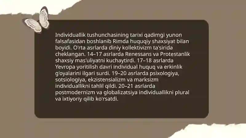 Individuallik haqida taʼlimot 4
