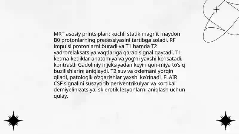 Markaziy asab tiziminig tekshirish usullari 4