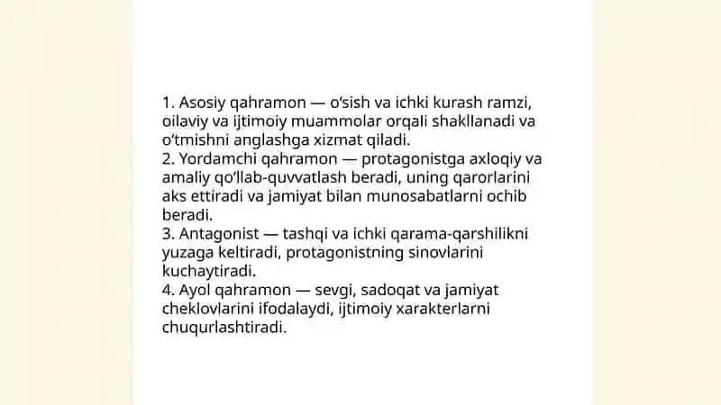 Xolid Husayniy. "Shamol ortidan yugurib" romani haqida 4