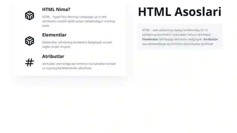 Web Dasturlash 4