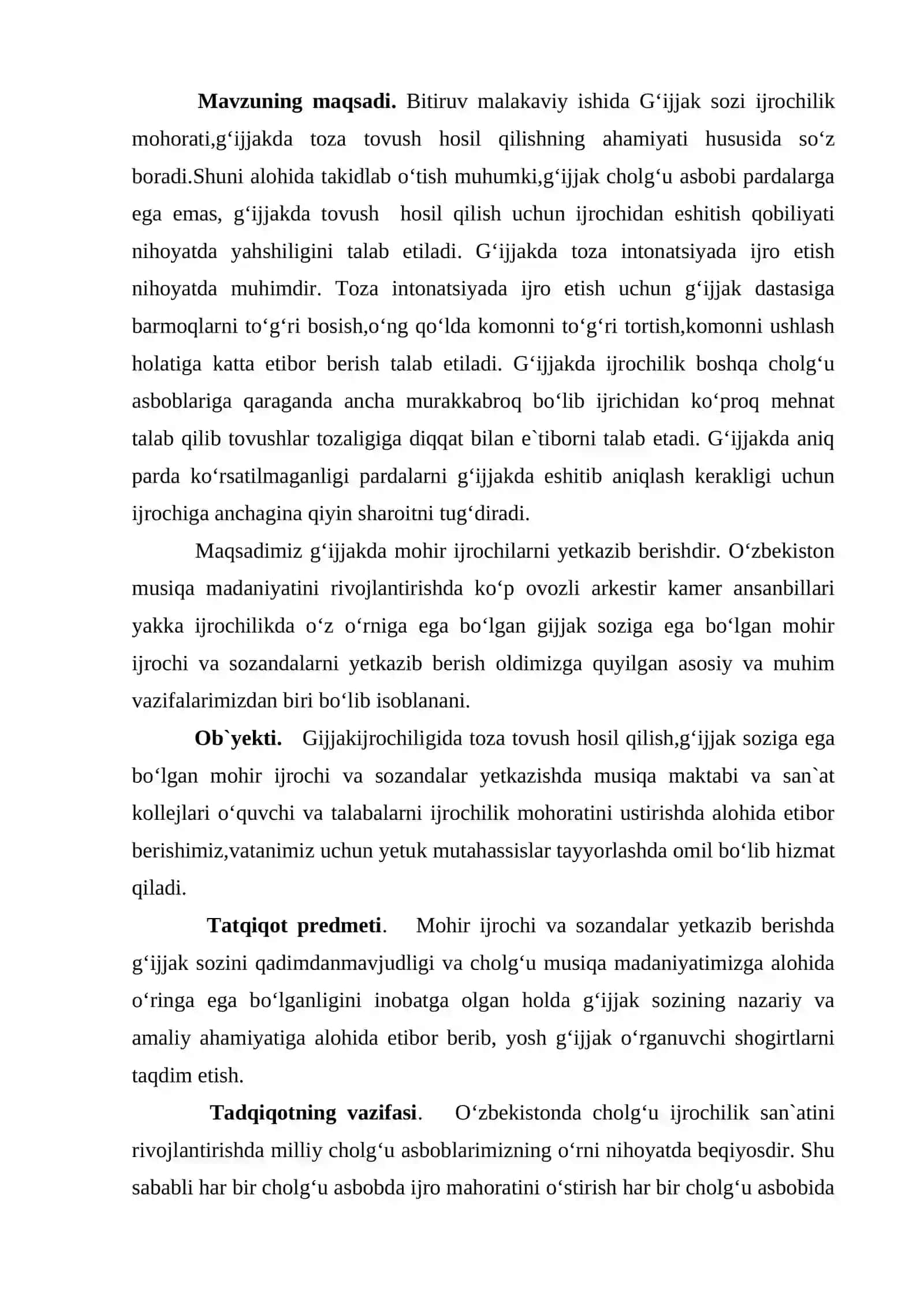 Gijjak cholgu asbobining taraqqiyoti va ijrochiligi 4