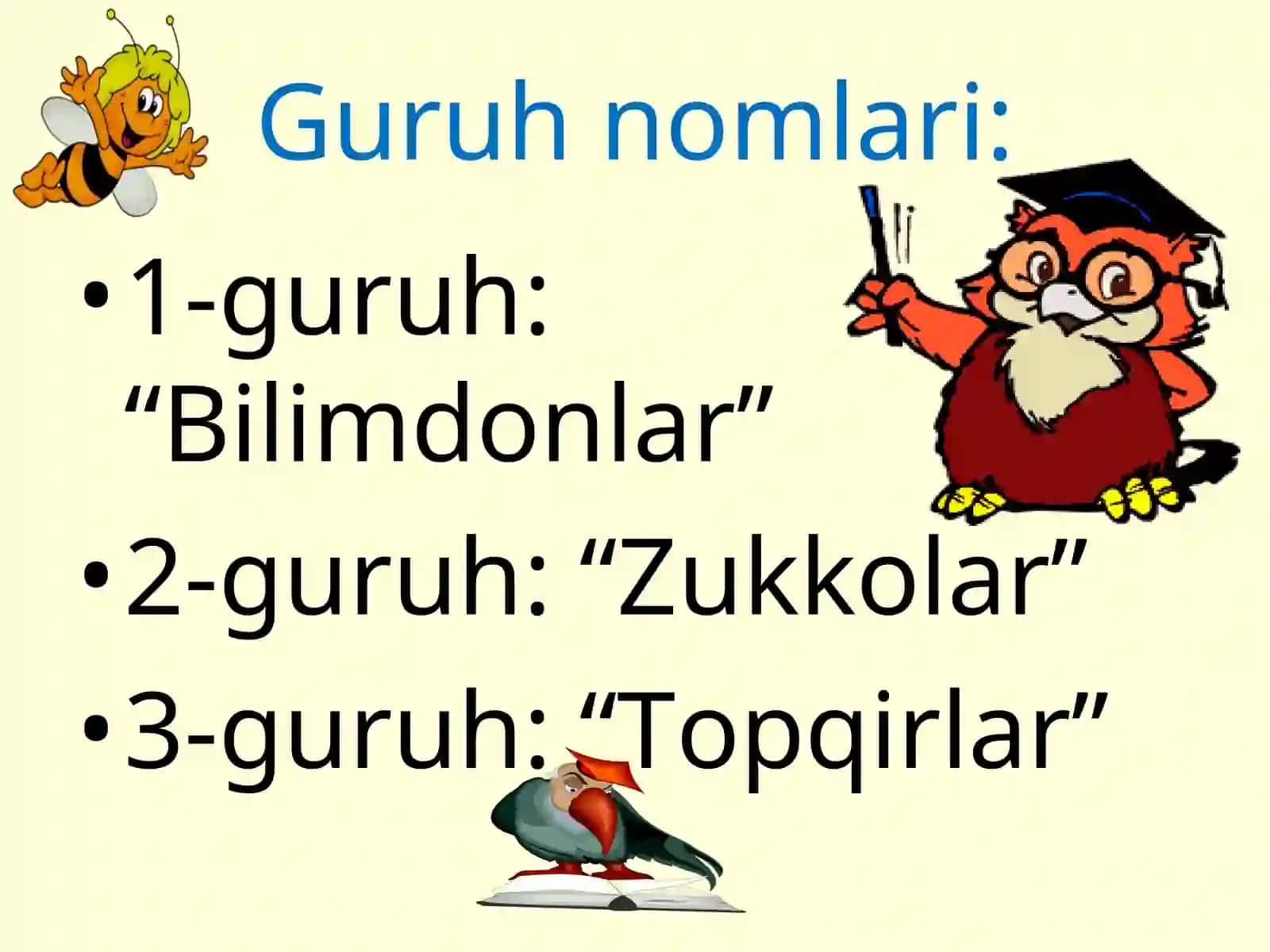 "Gap boʻlaklari" mavzusida taqdimot 4