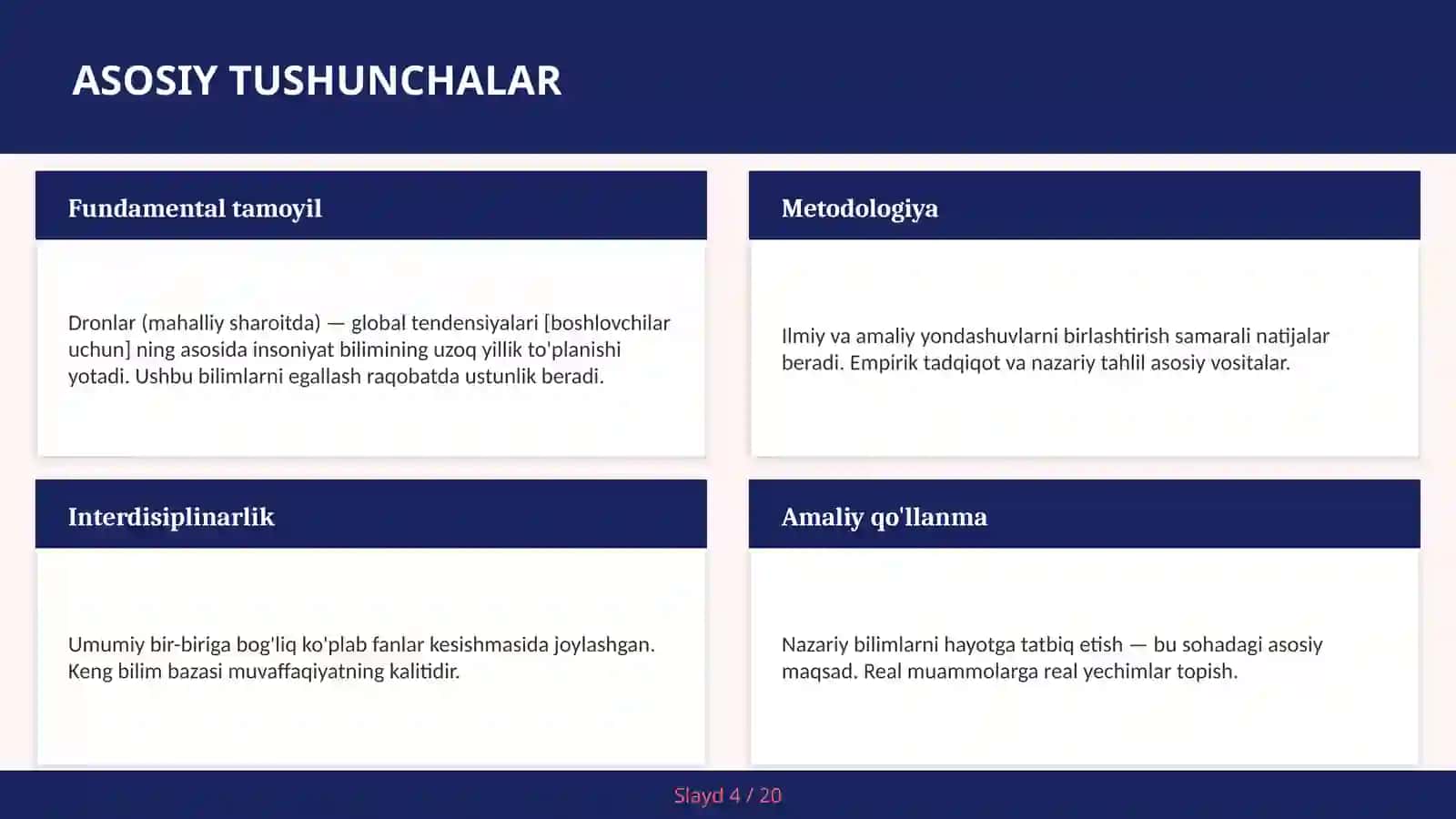 DRONLAR (MAHALLIY SHAROITDA) — GLOBAL TENDENSIYALARI [BOSHLOVCHILAR UCHUN] 4