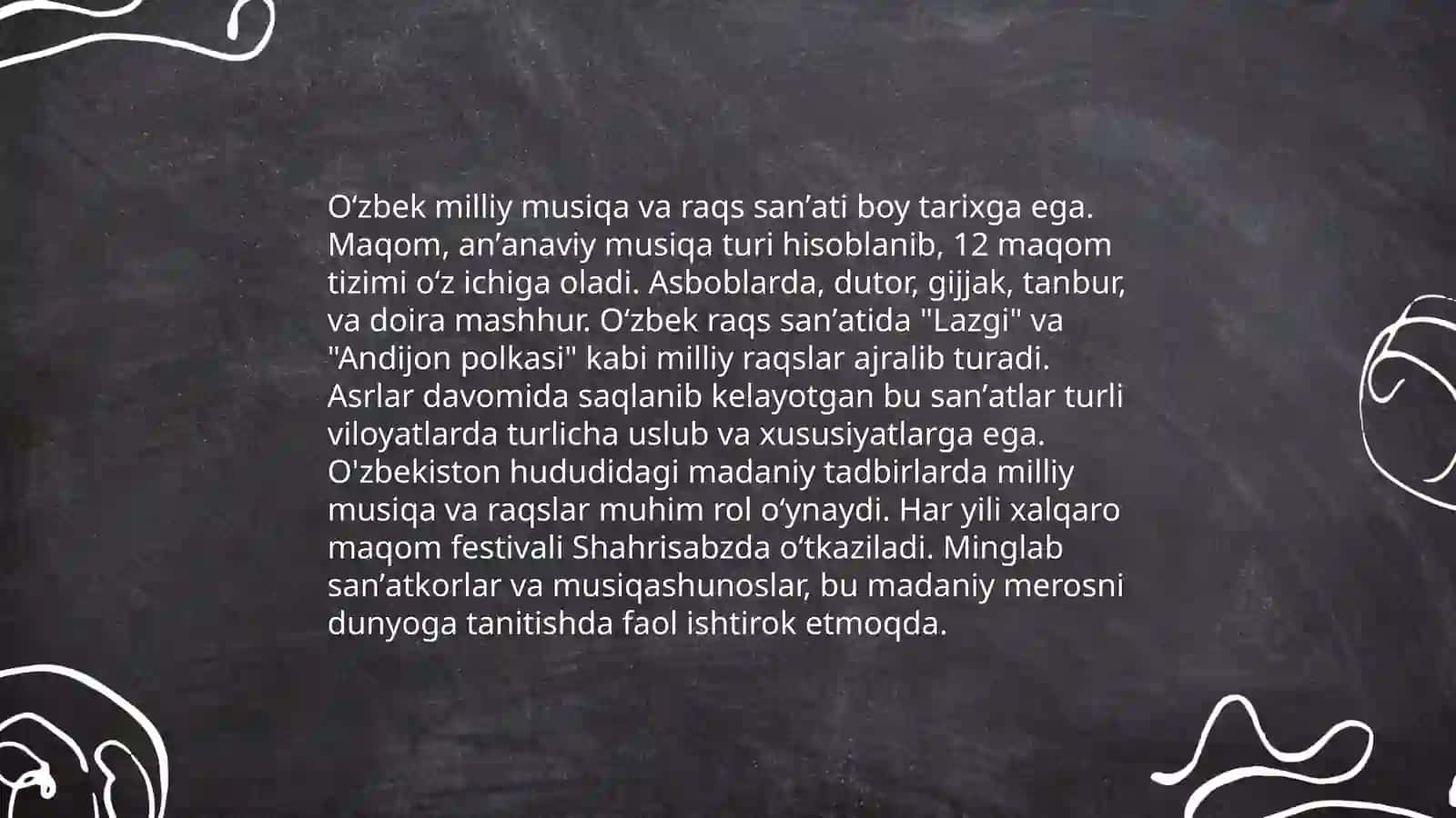 Oʻzbekistoning madaniy va maʼnaviy taraqqiyoti 4
