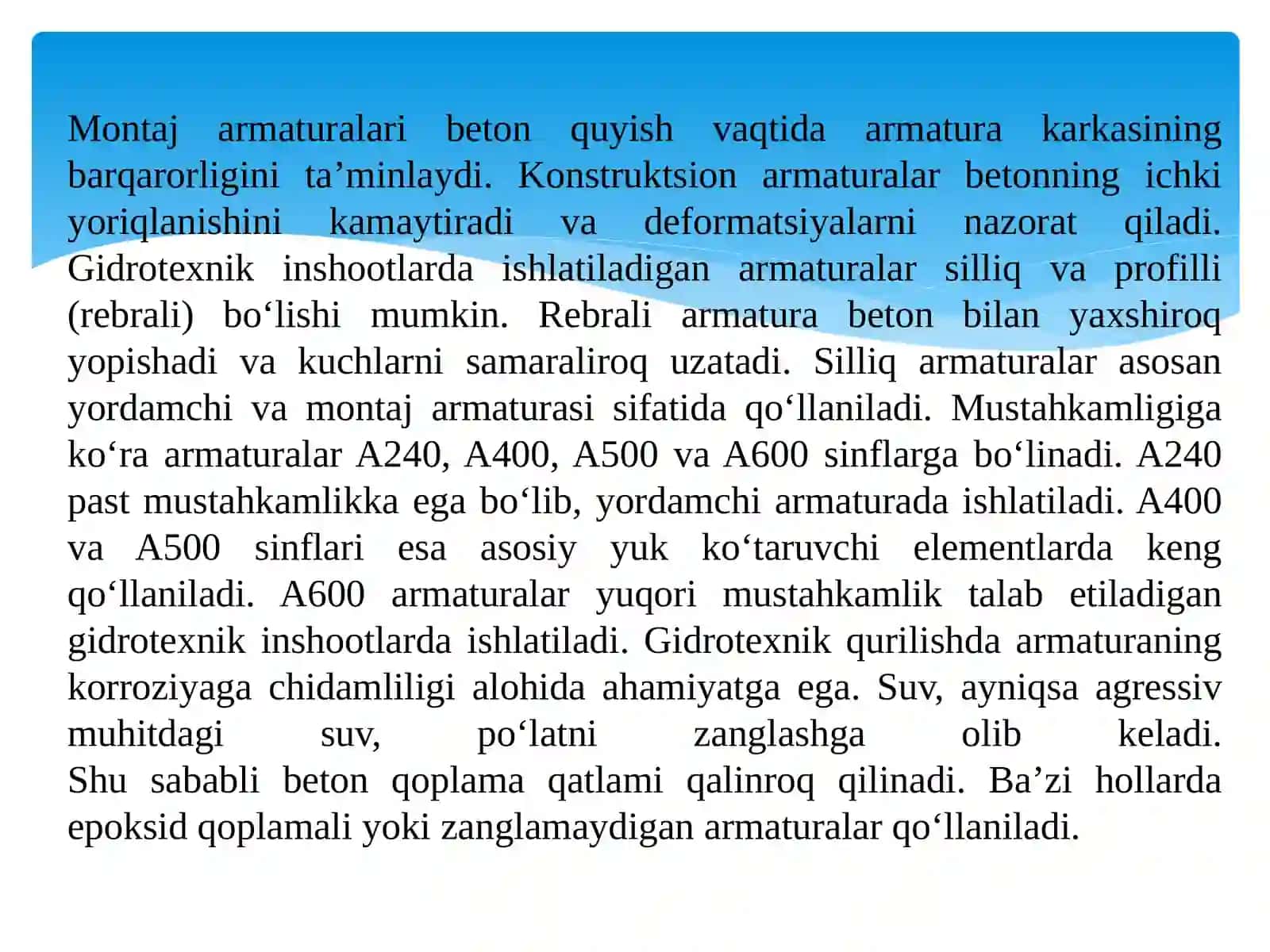 Temirbeton Gidrotexnik Inshootlar 4
