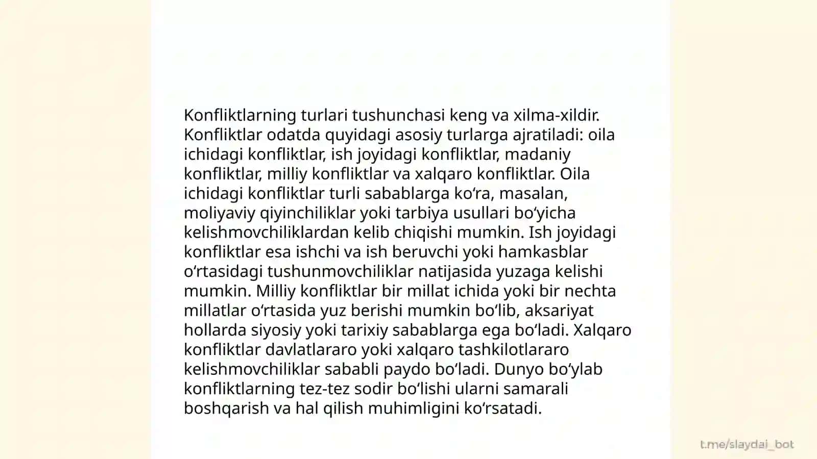 Konfliktlarning Tuzilishi 4