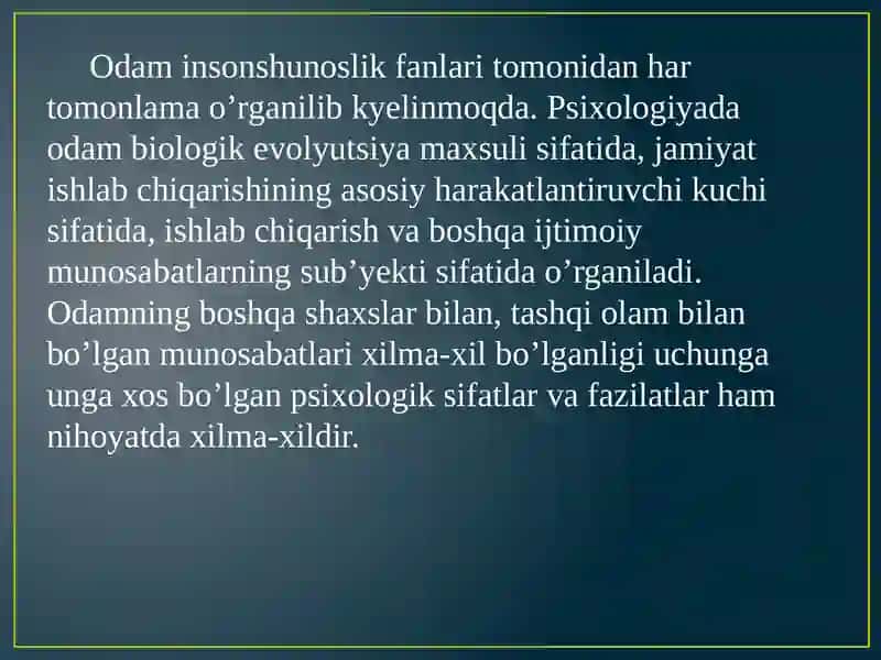 SHAXS PSIXOLOGIYASI 4
