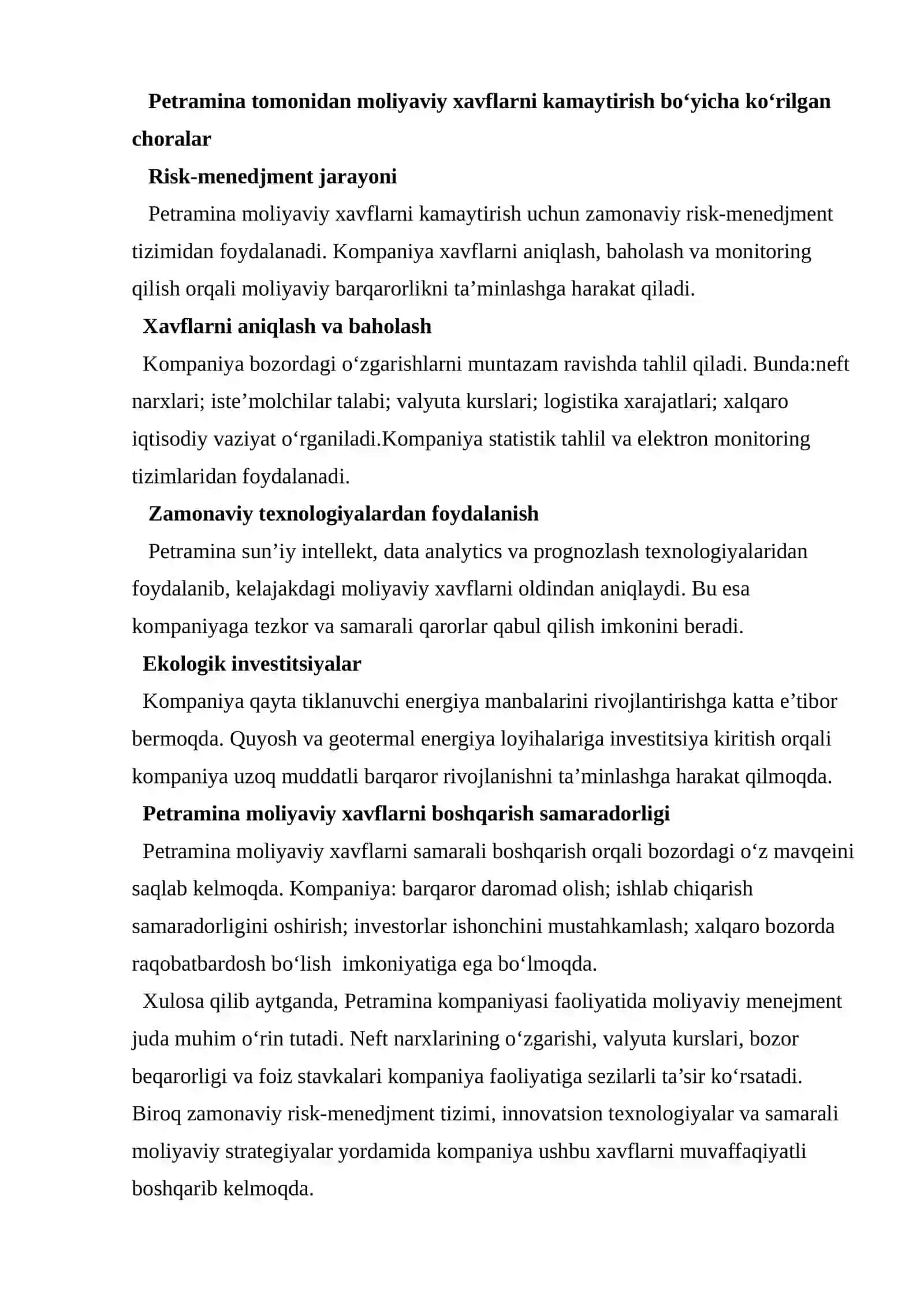 Mustaqil ish: Moliyaviy Menejment pt.I 4