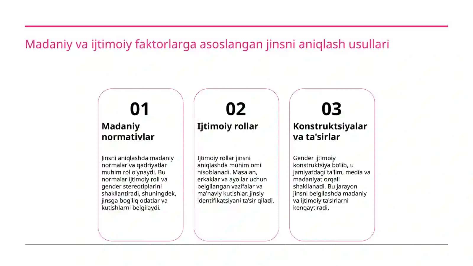 Jinsni belgilash xillari 4
