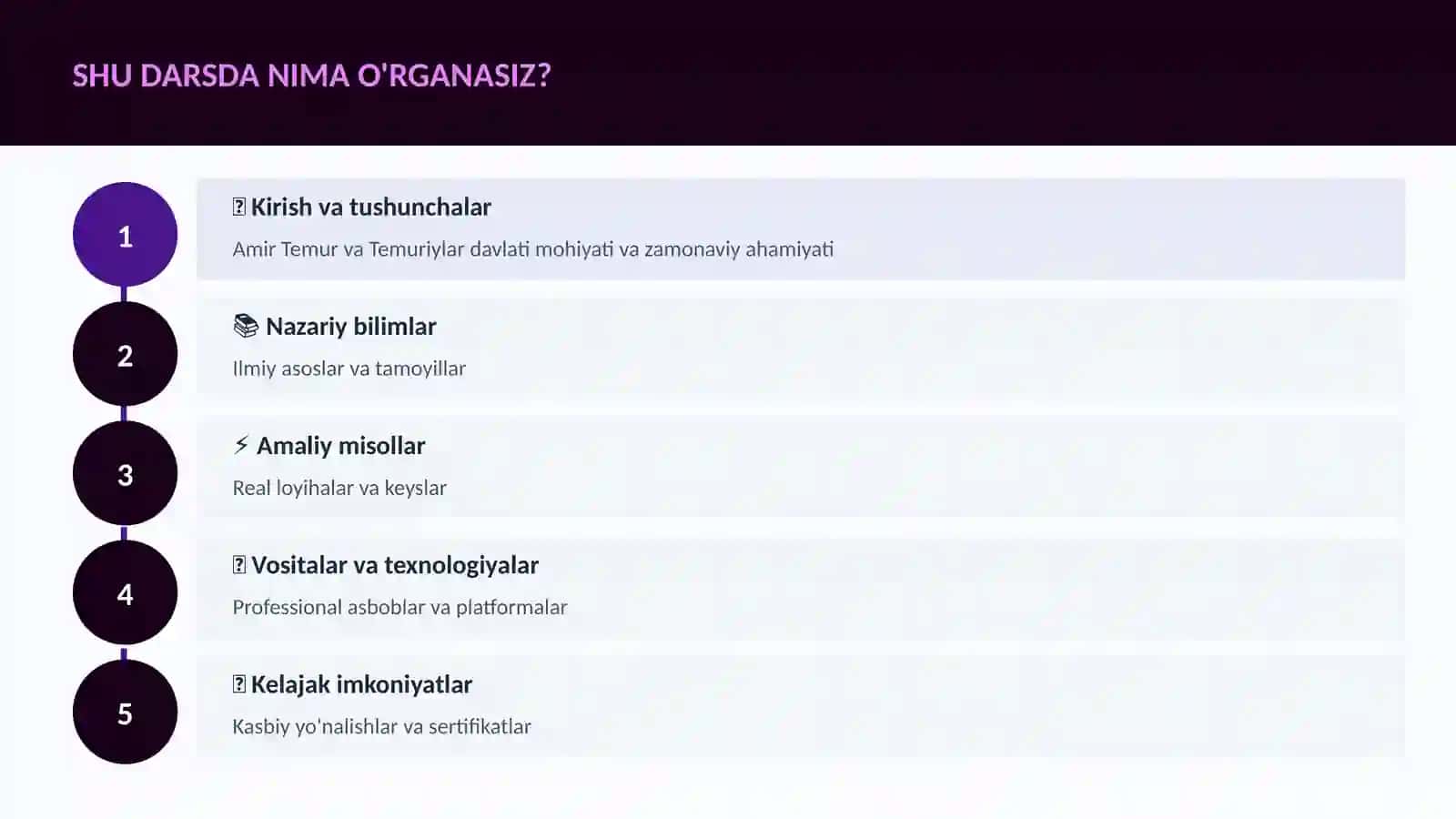 Amir Temur va Temuriylar davlati 4