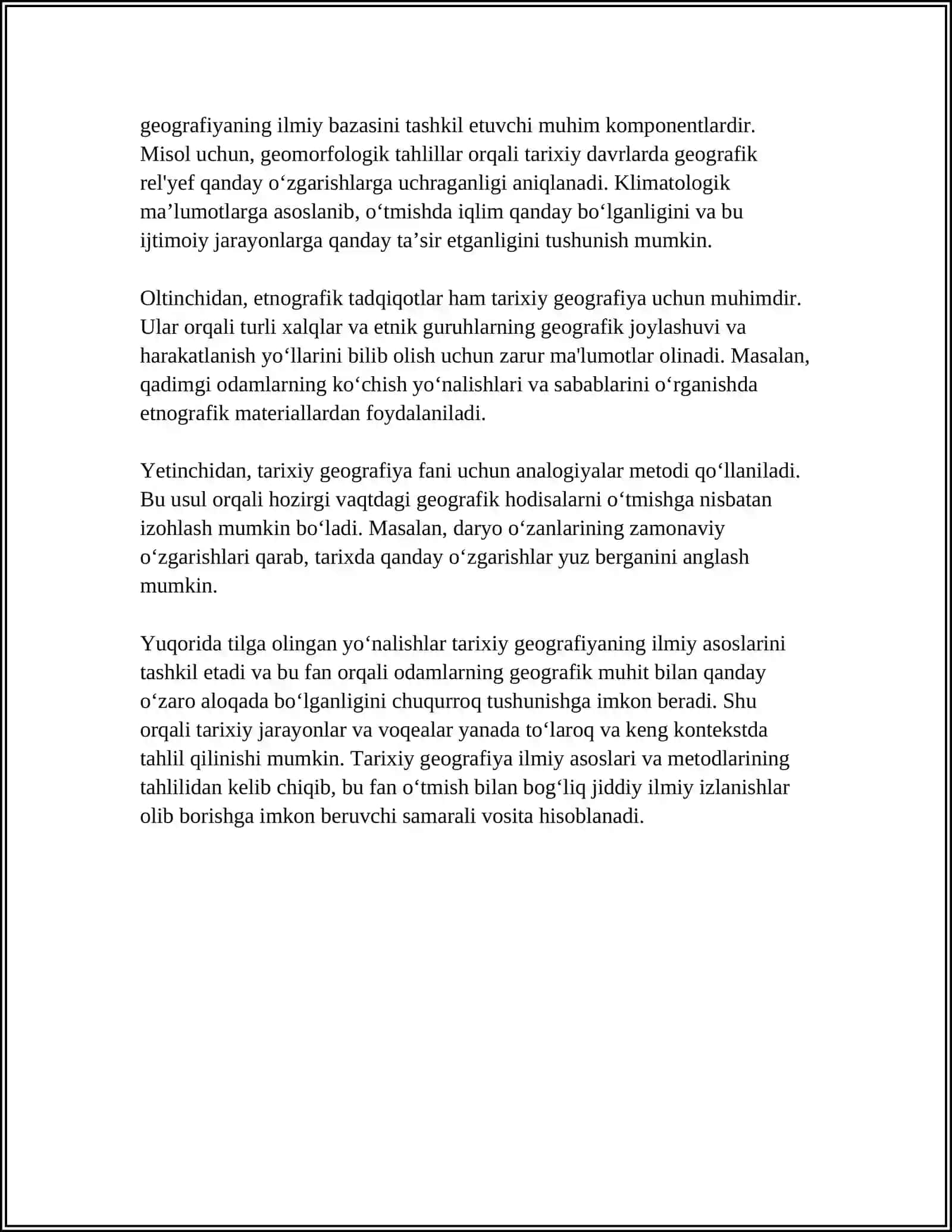 TARIXIY GEOGRAFIYANING FAN SIFATIDA SHAKLLANISHI 4
