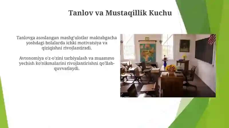 Maktabgacha taʼlimda faol rivojlantiruvchi muhitni yaratish 4
