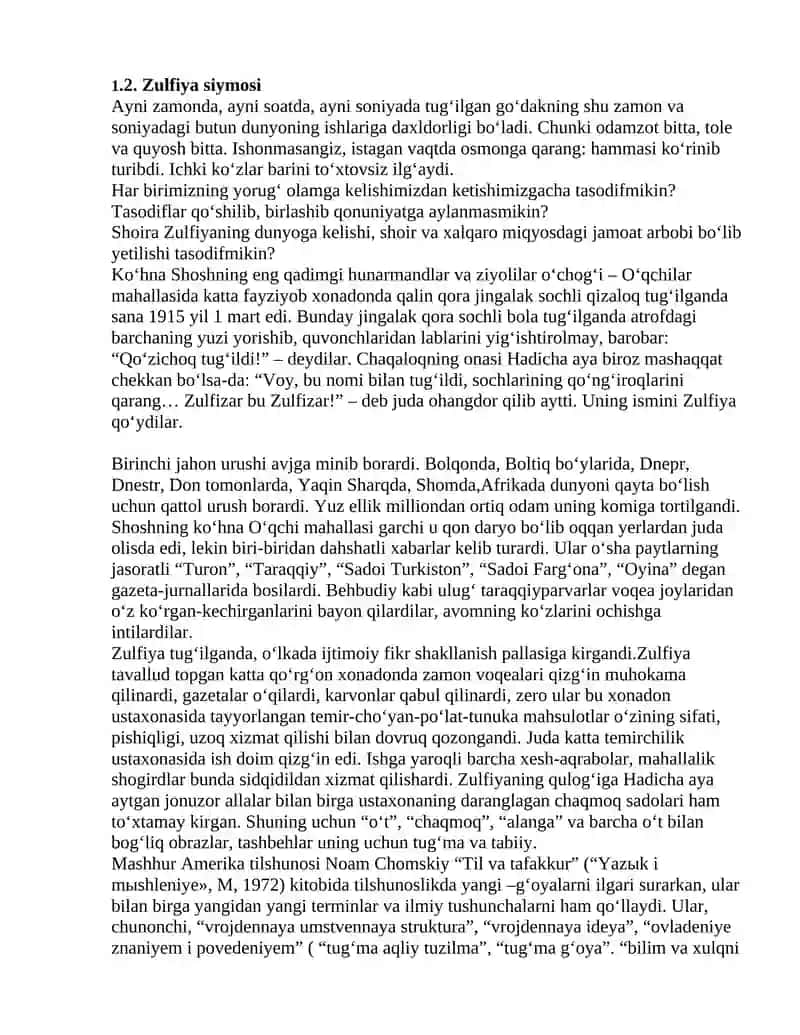 Zulfiyaning hayoti va ijodi haqida 4