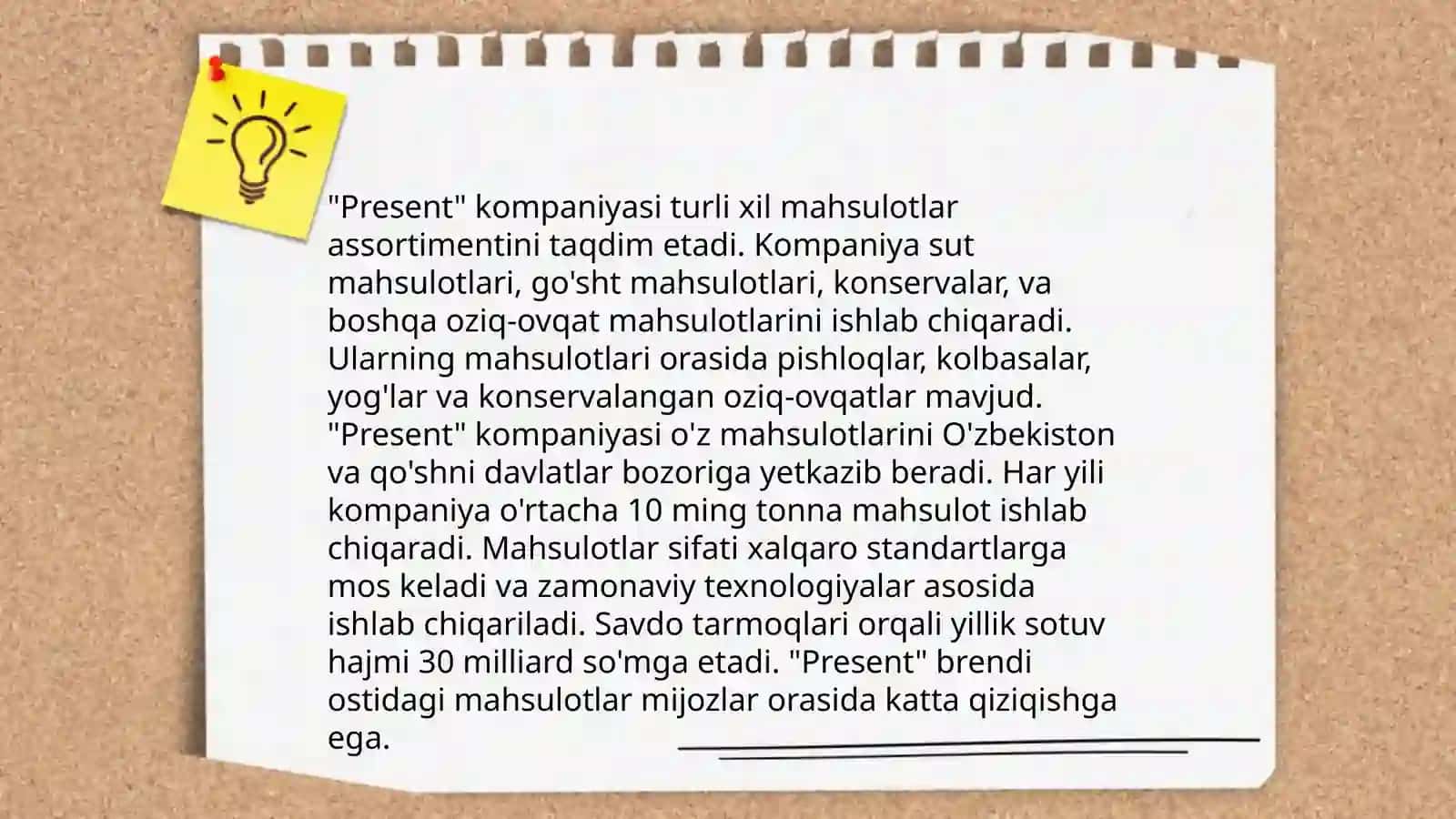 "Present" telefon kompaniyasi tarixi 4