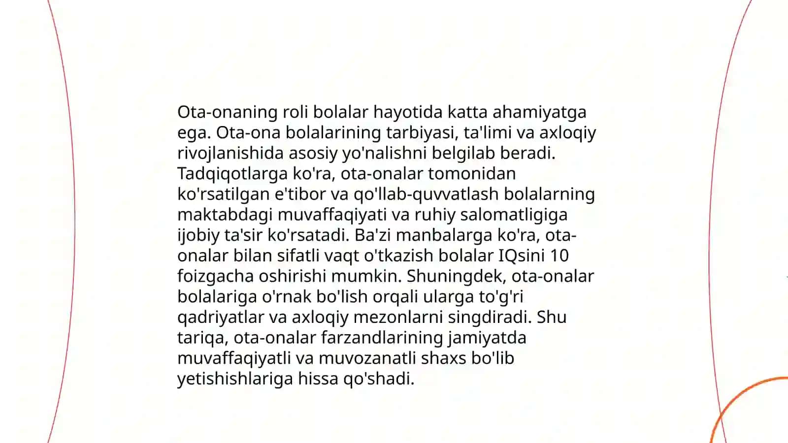 Oila tarbiyasi asoslari 4