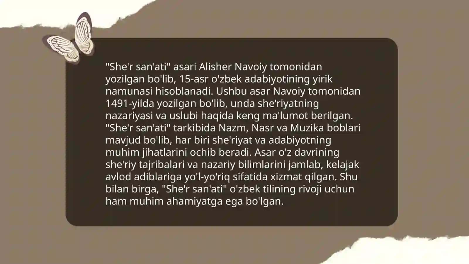 Forobiyning "She'r san'ati" asari tahlili 4