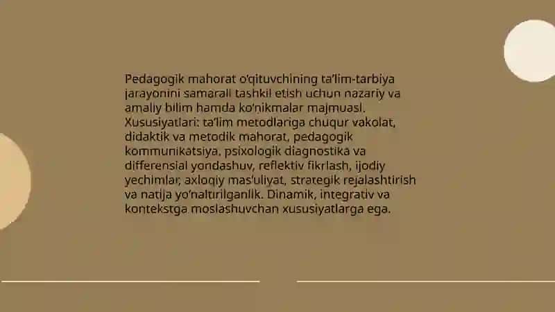 Pedagogik kompetentlik va pedagogik mahorat 4