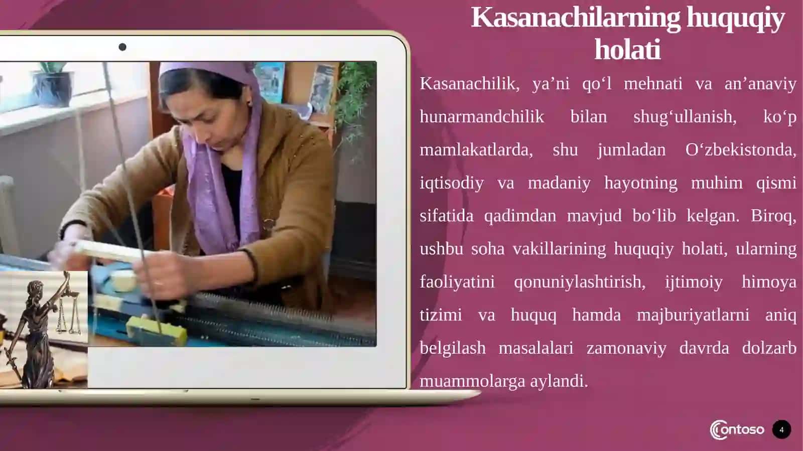 Kasanachilik faoliyati 4