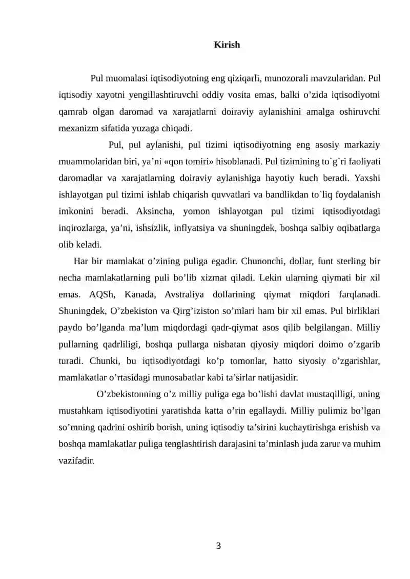 Pul muomalasi iqtisodiyot 4
