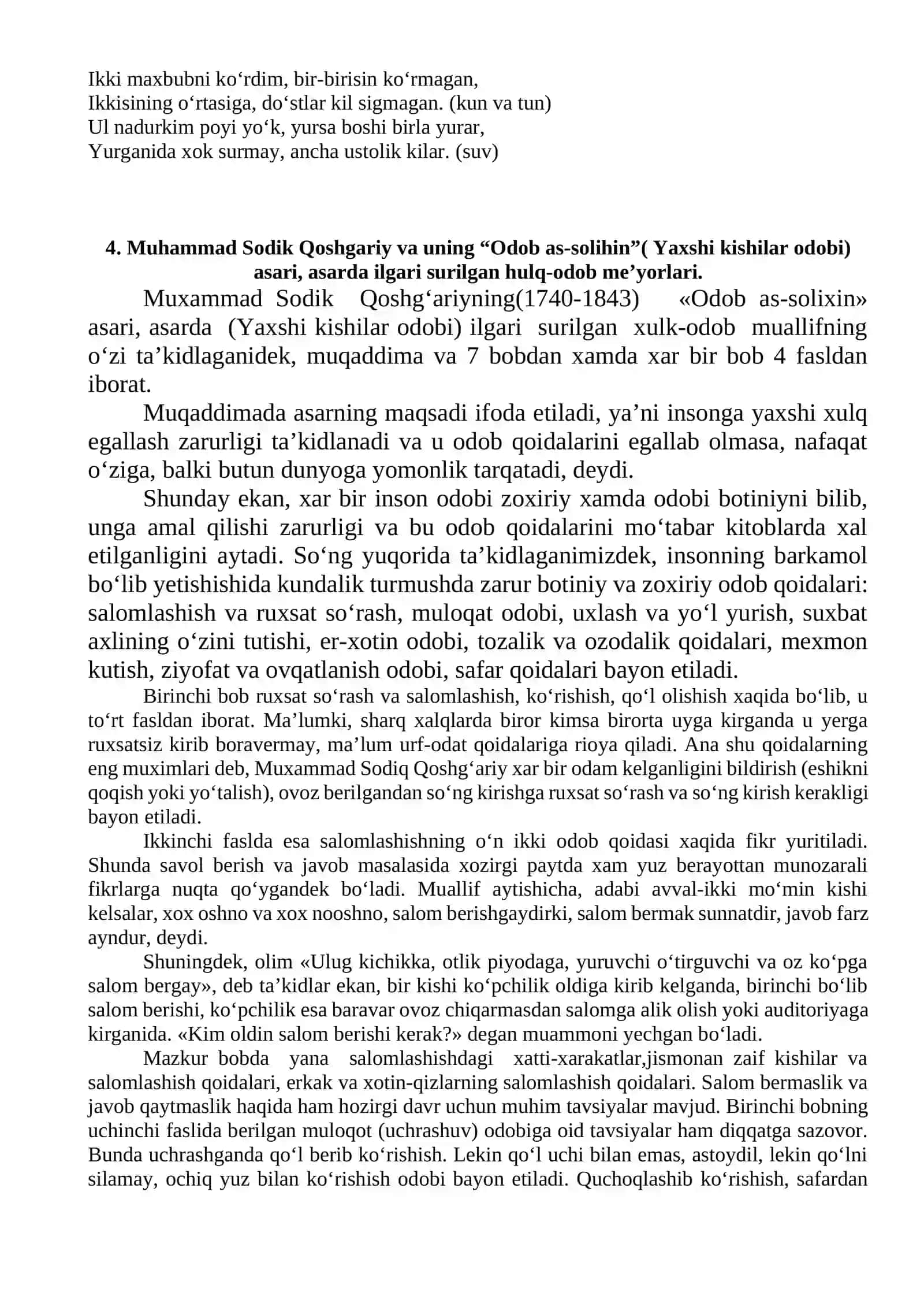 XVII asrdan XIX asrning yarimigacha tarbiya, maktab va pedagogik fikrlar 4