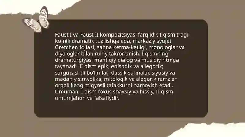 Gyotening “Faust” asari tahlili 4