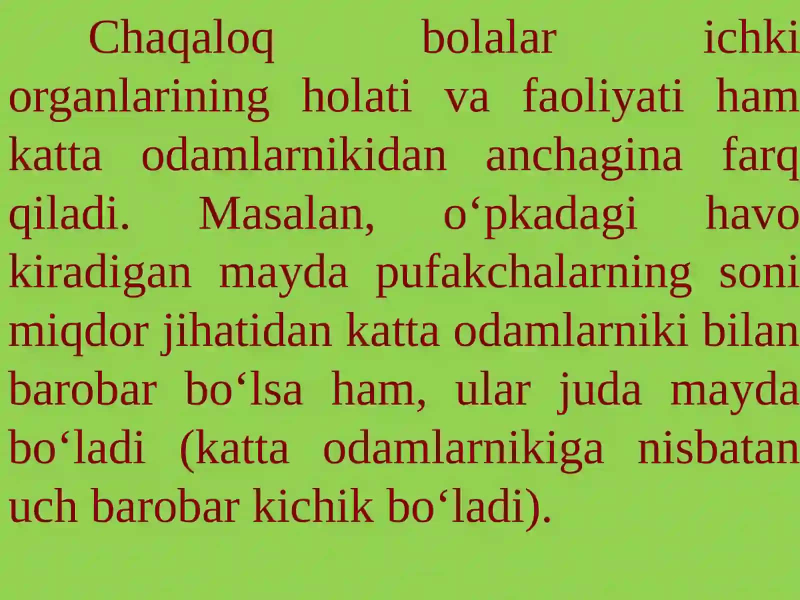 Chaqaloqlik va ilk bolalik davrining psixologik xususiyatlari 4