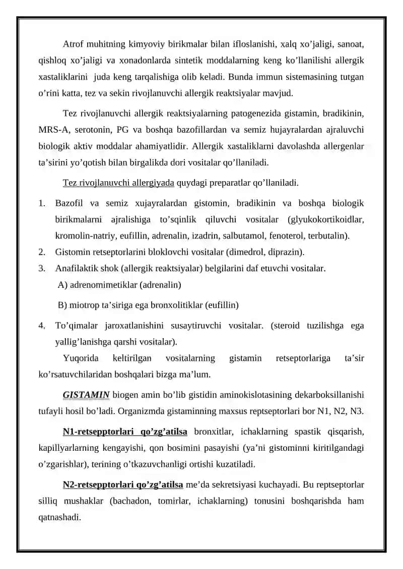 Allergiyalar davolash 4