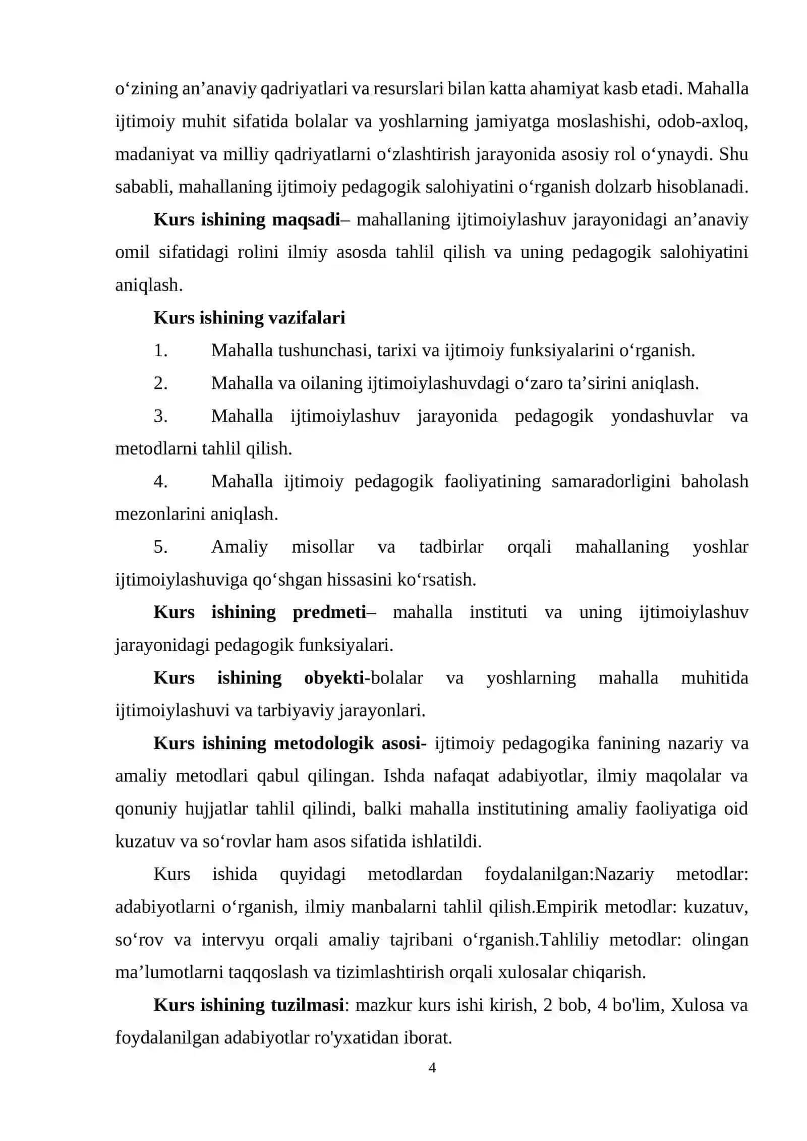 Mahalla ijtimoiylashuvning an'anaviy omili sifatida 4