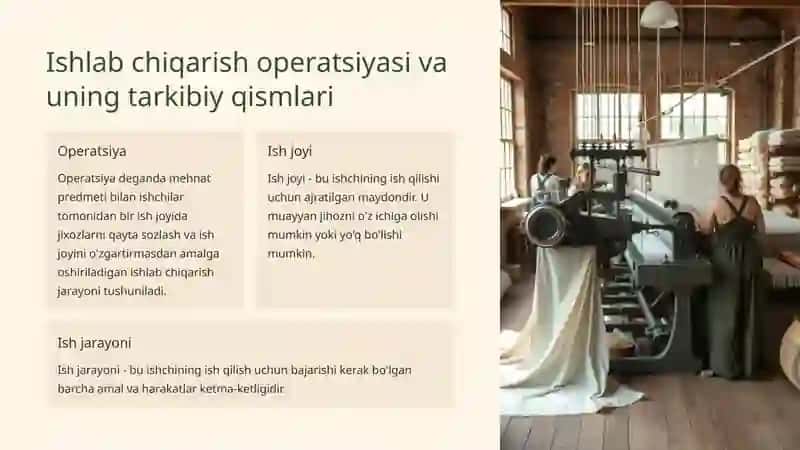 Mehnatning usul va uslublarini takomillashtirish 4