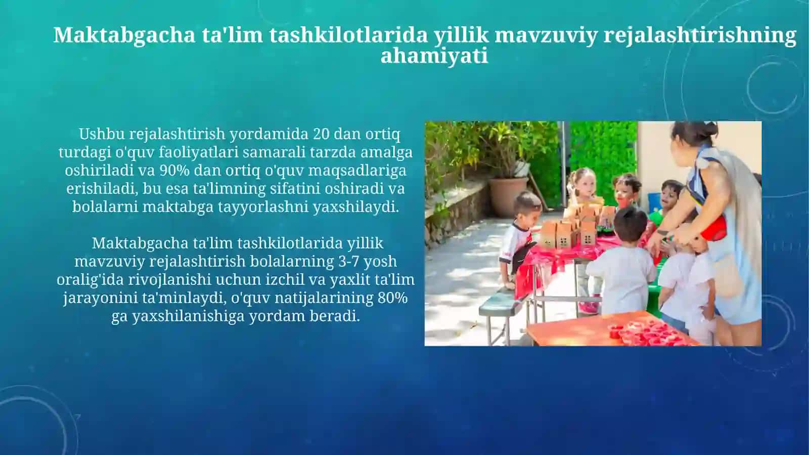YILLIK MAVZULI REJALASHTIRISH 4