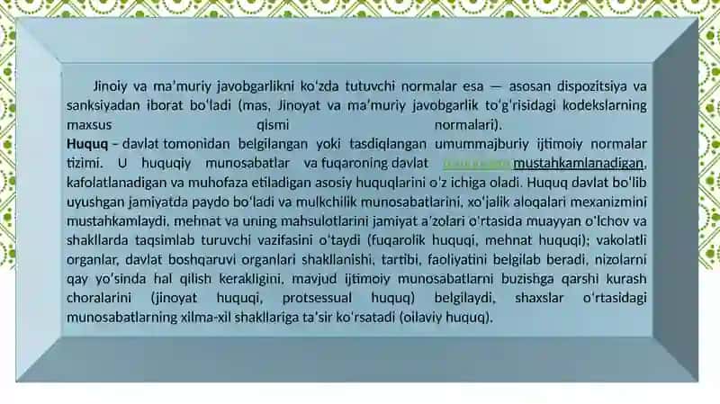 Huquq Ijtimoiy Munosabatlar 4