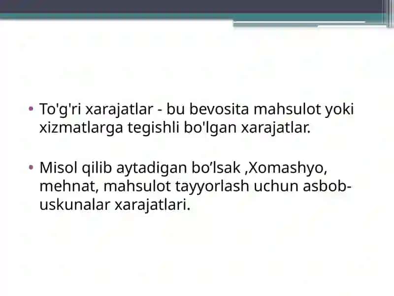 Buyurtmali Kalkulyatsiya Turlari 4