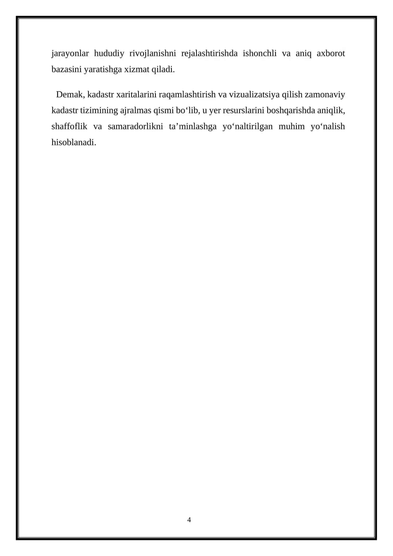 Kadastr xaritalarini raqamlashtirish va vizualizatsiya 4