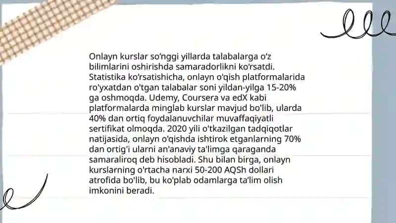 Raqamli media: Ta'lim dasturlarini yanada boyitish usullari 4