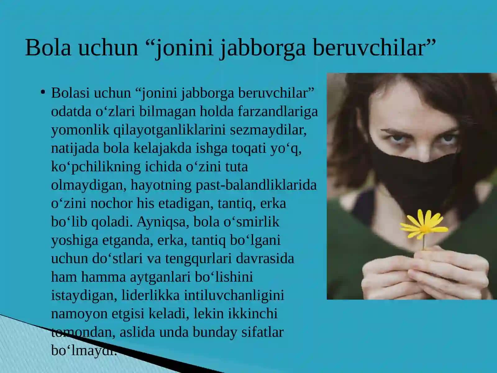 Ota-ona - bola munosabatlari psixologiyasi 4