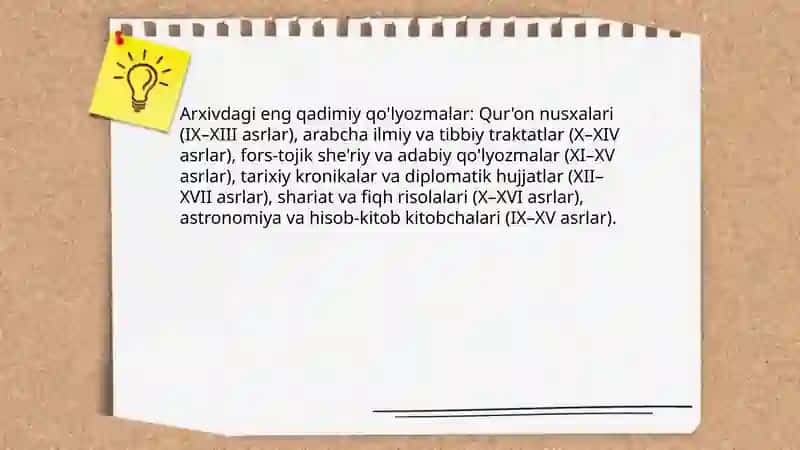 Sharq qo'lyozmalari xazinasi 4