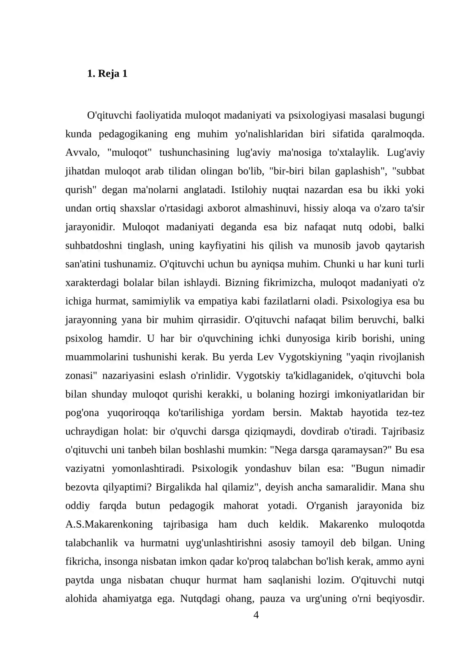 O’qituvchi faoliyatida muloqot madaniyati va psixologiyasi 4