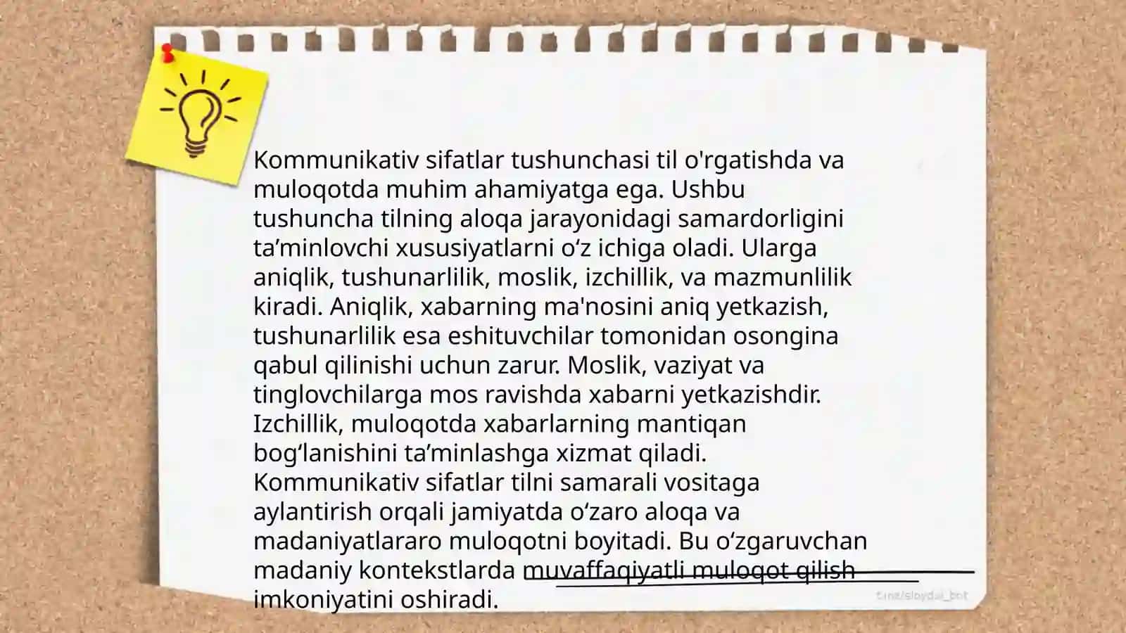 O'qituvchi nutqining asosiy kommunikativ sifatlari 4