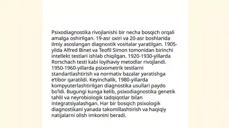 Psihodiognostika tarixi 4